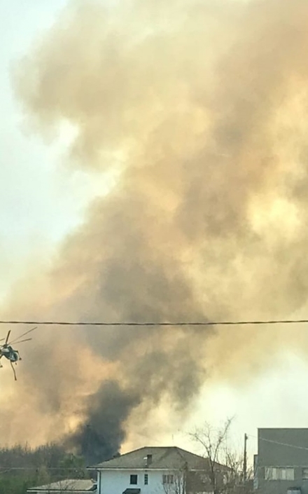 PIOSSASCO - Arpa rassicura sull'incendio: non ci sono pericoli di inquinamento