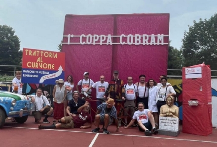 BRUINO - Come Fantozzi, organizzata la prima 'Coppa Cobram' di ciclismo