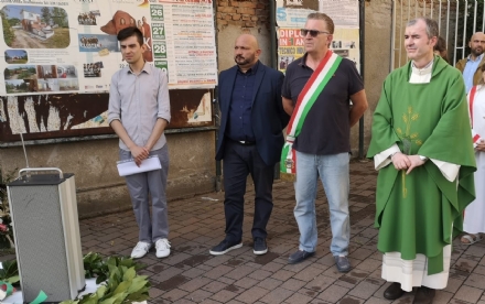 CARMAGNOLA - Ricordato l'incendio di 75 anni fa a Salsasio - FOTO