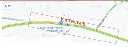 MONCALIERI - Disagi in via Tenivelli per la riasfaltatura della strada