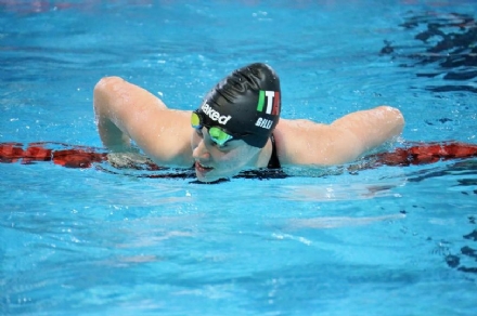 MONCALIERI - Carlotta Gilli medaglia d'oro alle paralimpiadi di Parigi nel 100 farfalla S13