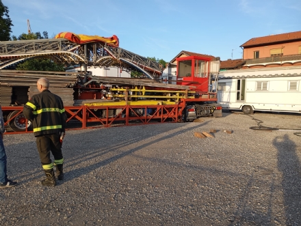 TROFARELLO - Giostre confermate dopo l'incidente della buca, ma quel camion non doveva essere lì