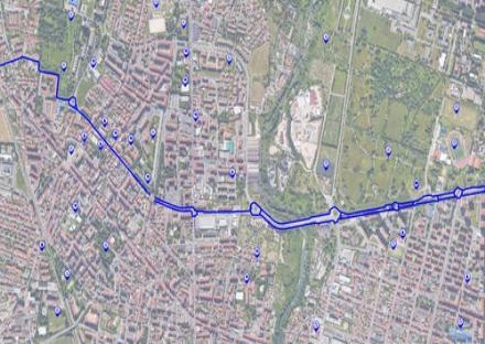 NICHELINO - Proseguono i lavori della maxi pista ciclabile e appaiono già i primi disagi