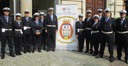 NICHELINO - Premiato il Corpo di polizia municipale alla festa regionale di Torino