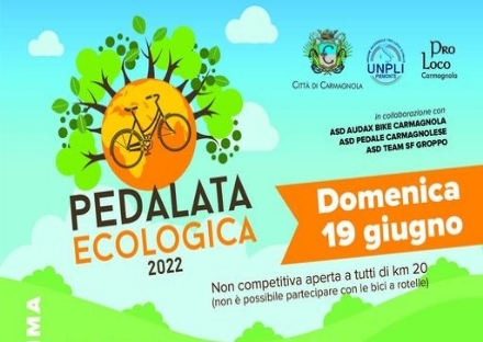 CARMAGNOLA - Torna la tradizionale «Pedalata Ecologica»: un giro fuori porta di 20 chilometri