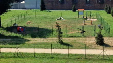 BEINASCO - Una nuova area attrezzata per le attività fisiche dei cani