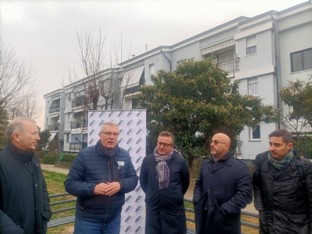 RIVALTA - Atc presenta le case popolari rinnovate in via Salvo D'Acquisto