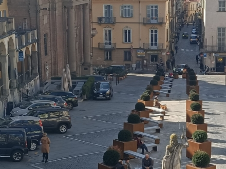 MONCALIERI - Addio alla zona blu in piazza Vittorio Emanuele