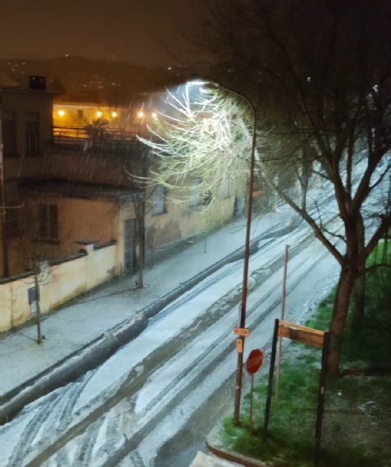 MALTEMPO - Maxi grandinata in cintura Sud tra Trofarello e Moncalieri