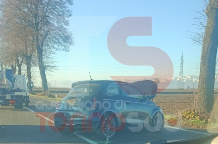 CARMAGNOLA - Scontro tra un'auto e un furgone sull'ex statale 393: bilancio di due feriti