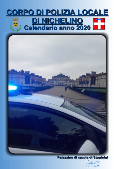NICHELINO - Il calendario della polizia locale per i bambini ricoverati al Regina Margherita