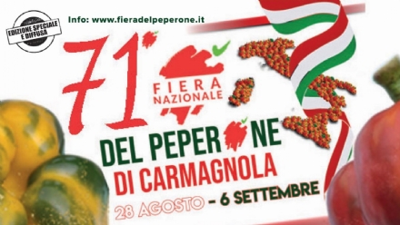 CARMAGNOLA - Ecco come sarà la Fiera del Peperone 2020