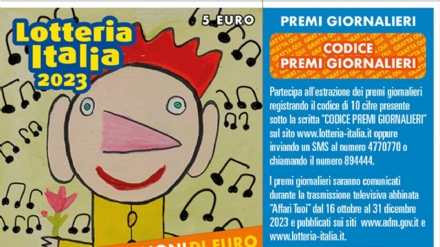 MONCALIERI - La Lotteria Italia premia un fortunato possessore di un biglietto da 20 mila euro