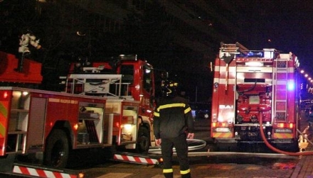 MONCALIERI - Incendio nella notte in una villetta di strada Maiole