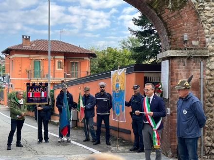 RIVALTA DI TORINO - Commemorati i partigiani uccisi 80 anni fa dai nazifascisti - FOTO