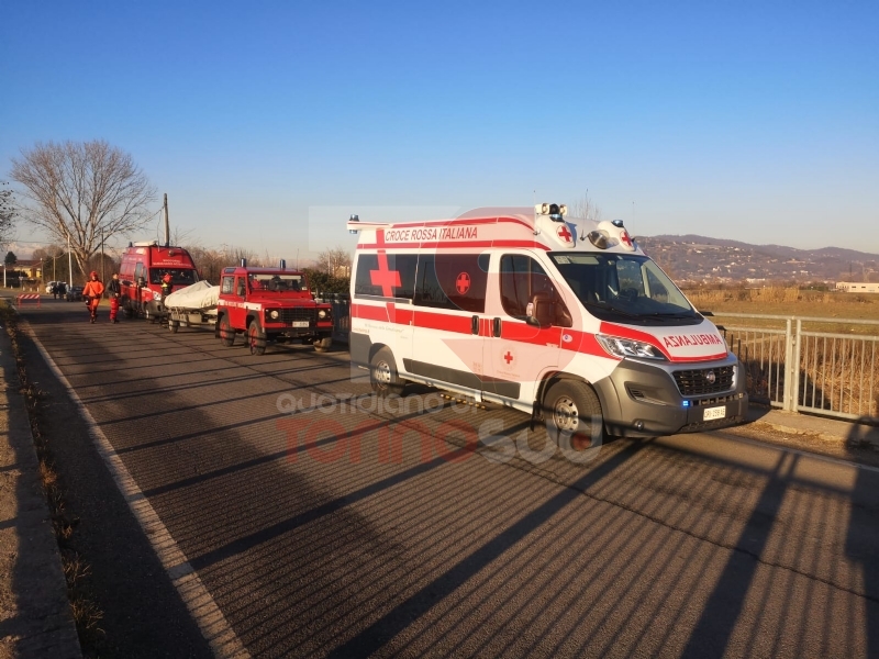 MONCALIERI - Esce di casa e muore nel Chisola: ritrovata dai vigili del fuoco all'altezza del ponte di strada Barauda
