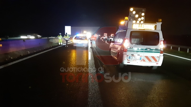 ORBASSANO - Incidente mortale nella serata di domenica all'altezza del Sito: morto un uomo di Orbassano - FOTO