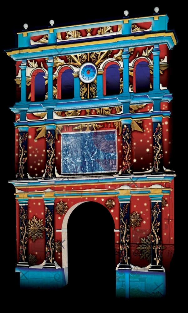 MONCALIERI - Ecco in anteprima le luci artistiche del natale in centro storico. Anche il Castello si veste a festa