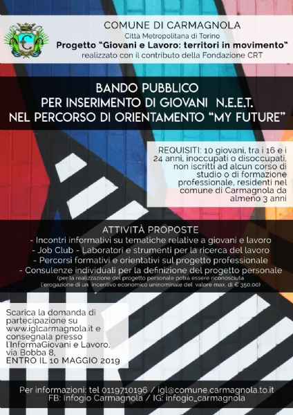CARMAGNOLA - Progetto «Giovani e Lavoro» per chi cerca occupazione