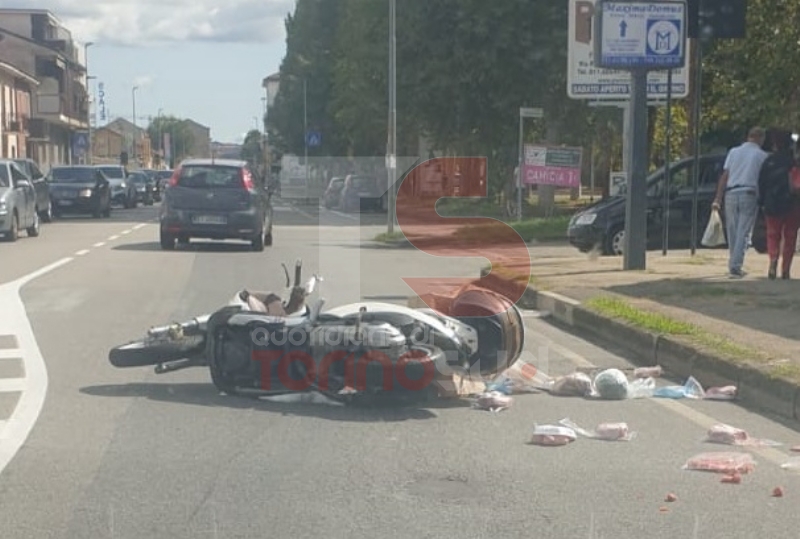 NICHELINO - Paura in via XXV Aprile per un'anziana investita
