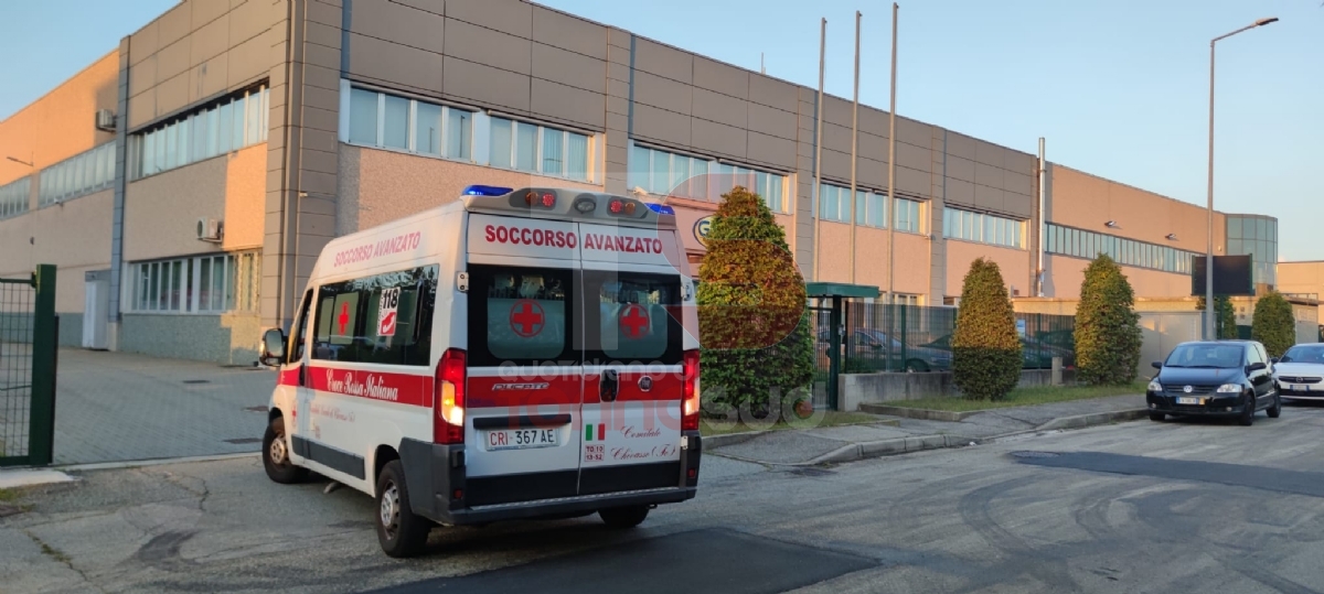 INCIDENTE SUL LAVORO - Operaio di Candiolo morto in un'azienda a Chivasso