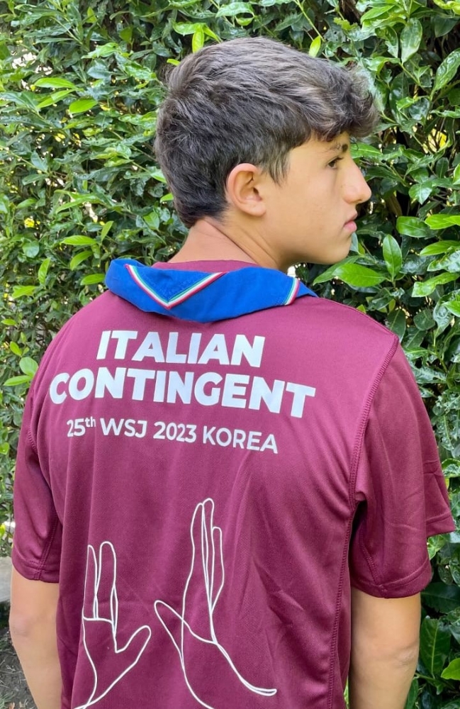 ORBASSANO - La bella storia di Paolo, 16 anni, Italian Ambassador al World Scout Jamboree 2023