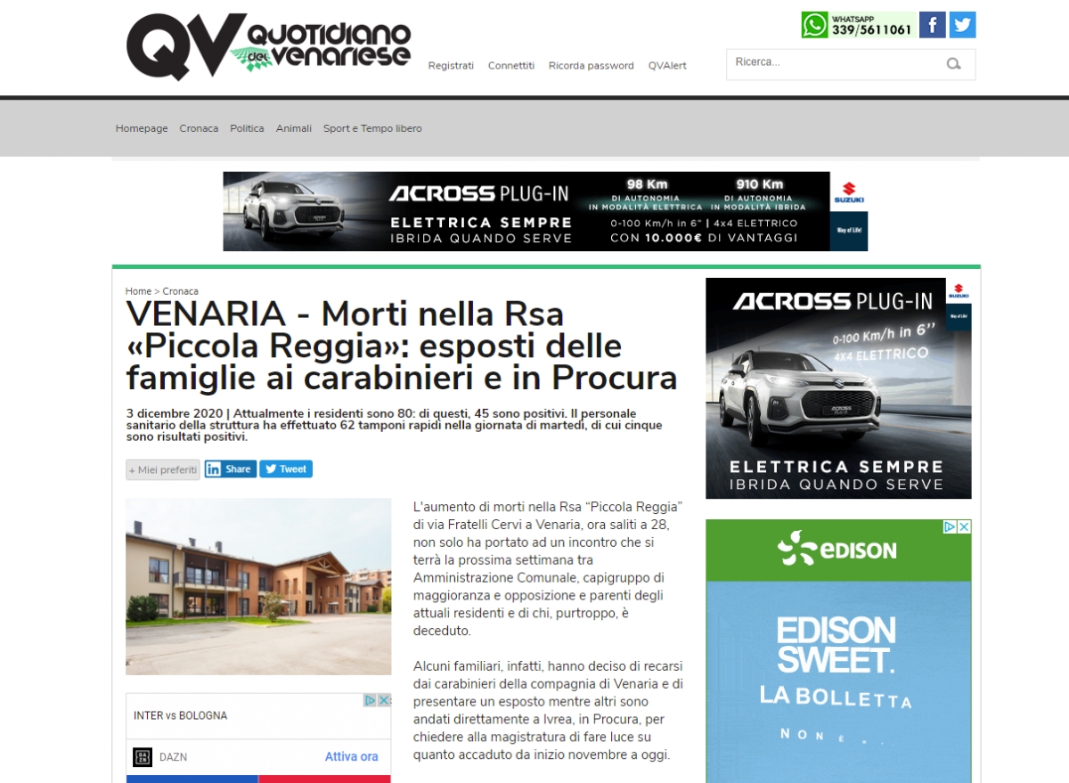 CARIGNANO - Rubava negli appartamenti: arrestato 28 enne