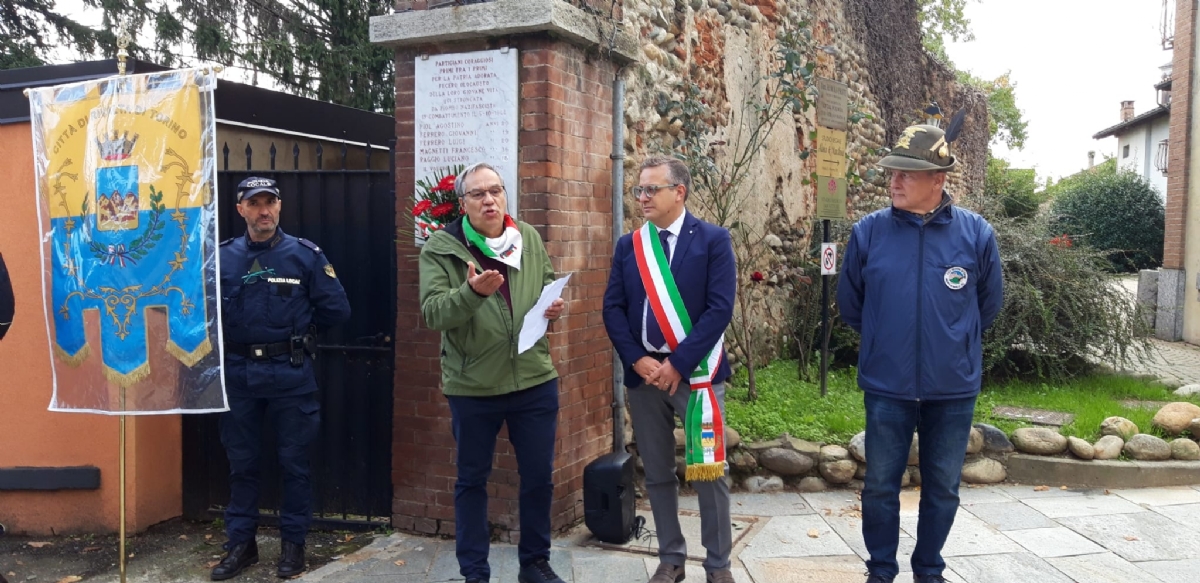 RIVALTA DI TORINO - Commemorati i partigiani uccisi 80 anni fa dai nazifascisti - FOTO