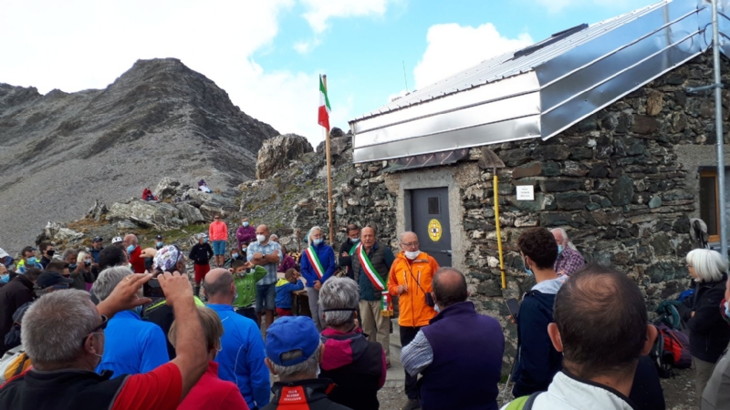 MONTAGNA - È stato inaugurato ufficialmente il Bivacco Carmagnola - FOTO