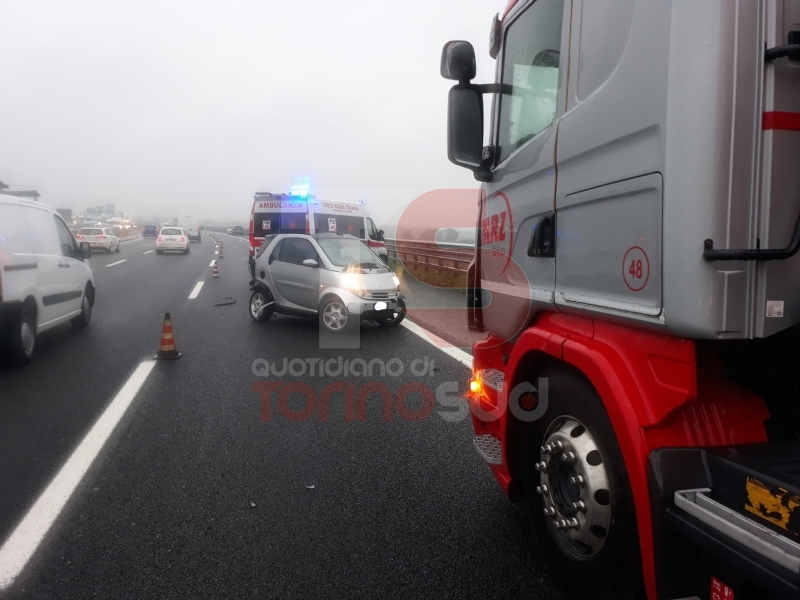 RIVALTA - Ennesimo incidente in tangenziale: 33enne in prognosi riservata - FOTO
