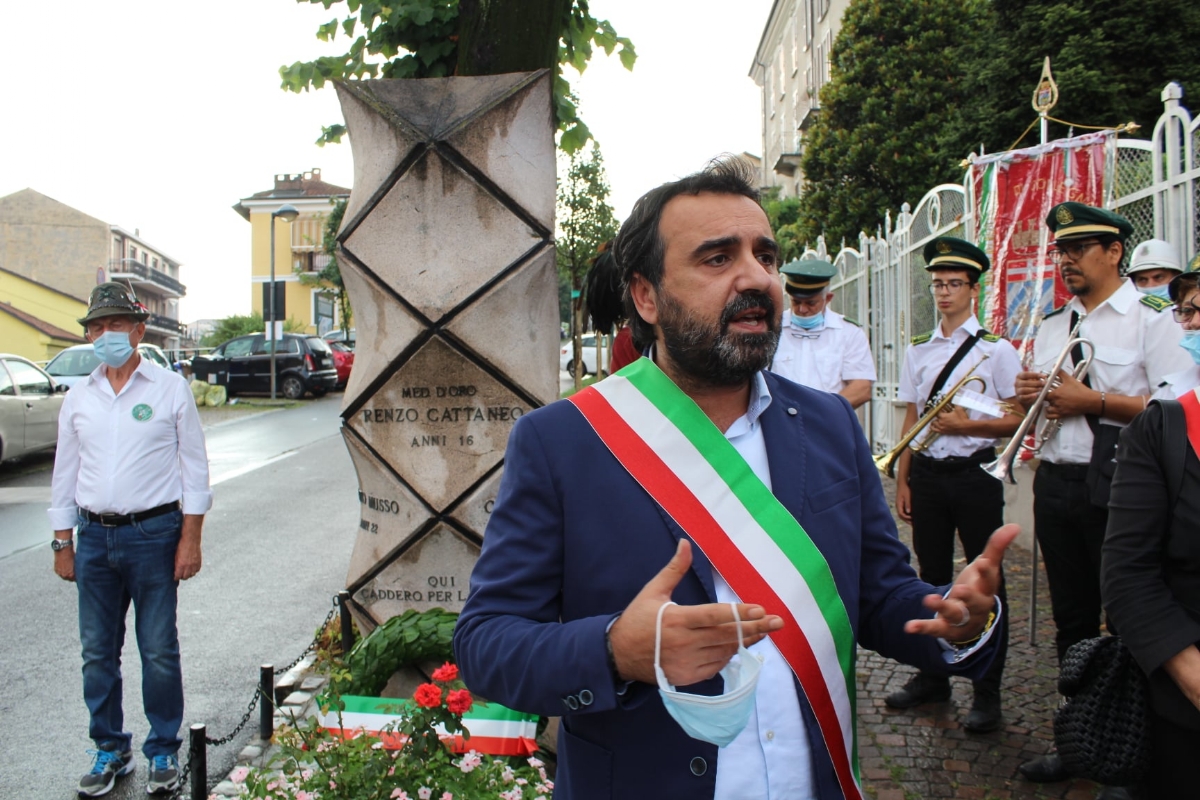 MONCALIERI - La città ricorda il sacrificio dei tre martiri della Resistenza uccisi il 27 luglio 1944