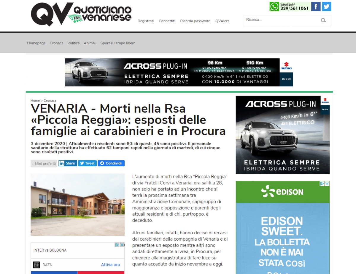 CARIGNANO - Rubava negli appartamenti: arrestato 28 enne