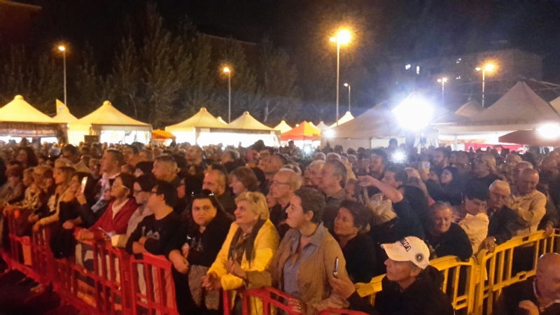NICHELINO - Folla al concerto di Ivana Spagna per San Matteo - LE FOTO -