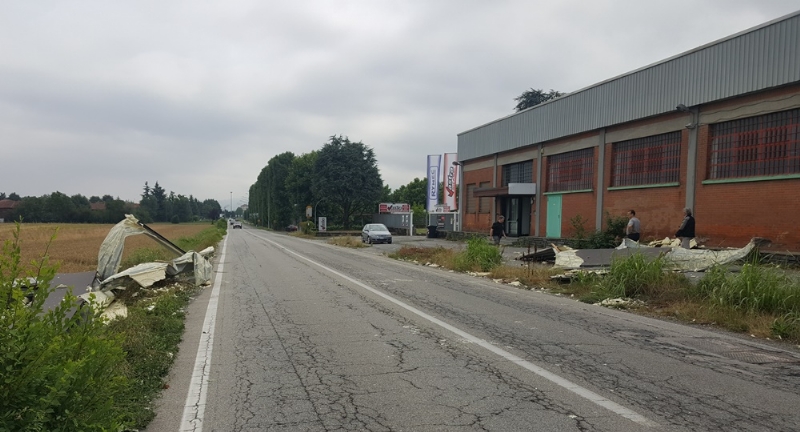Nubifragio sulla cintura Sud: «Danni per centinaia di migliaia di euro. Peggio dell'alluvione»