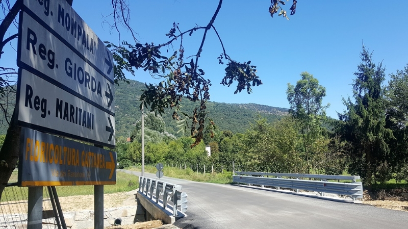 PIOSSASCO - Riaperto dopo 5 mesi il ponte Giorda. Era stato danneggiato dall'alluvione
