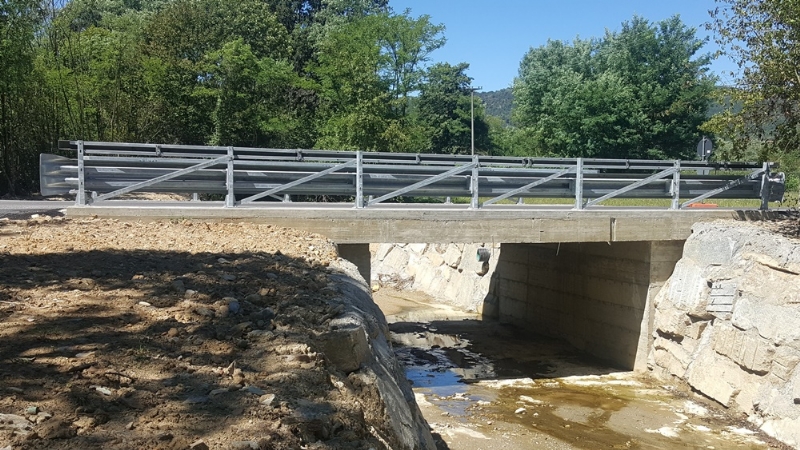PIOSSASCO - Riaperto dopo 5 mesi il ponte Giorda. Era stato danneggiato dall'alluvione