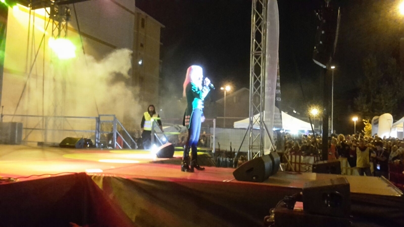 NICHELINO - Folla al concerto di Ivana Spagna per San Matteo - LE FOTO -