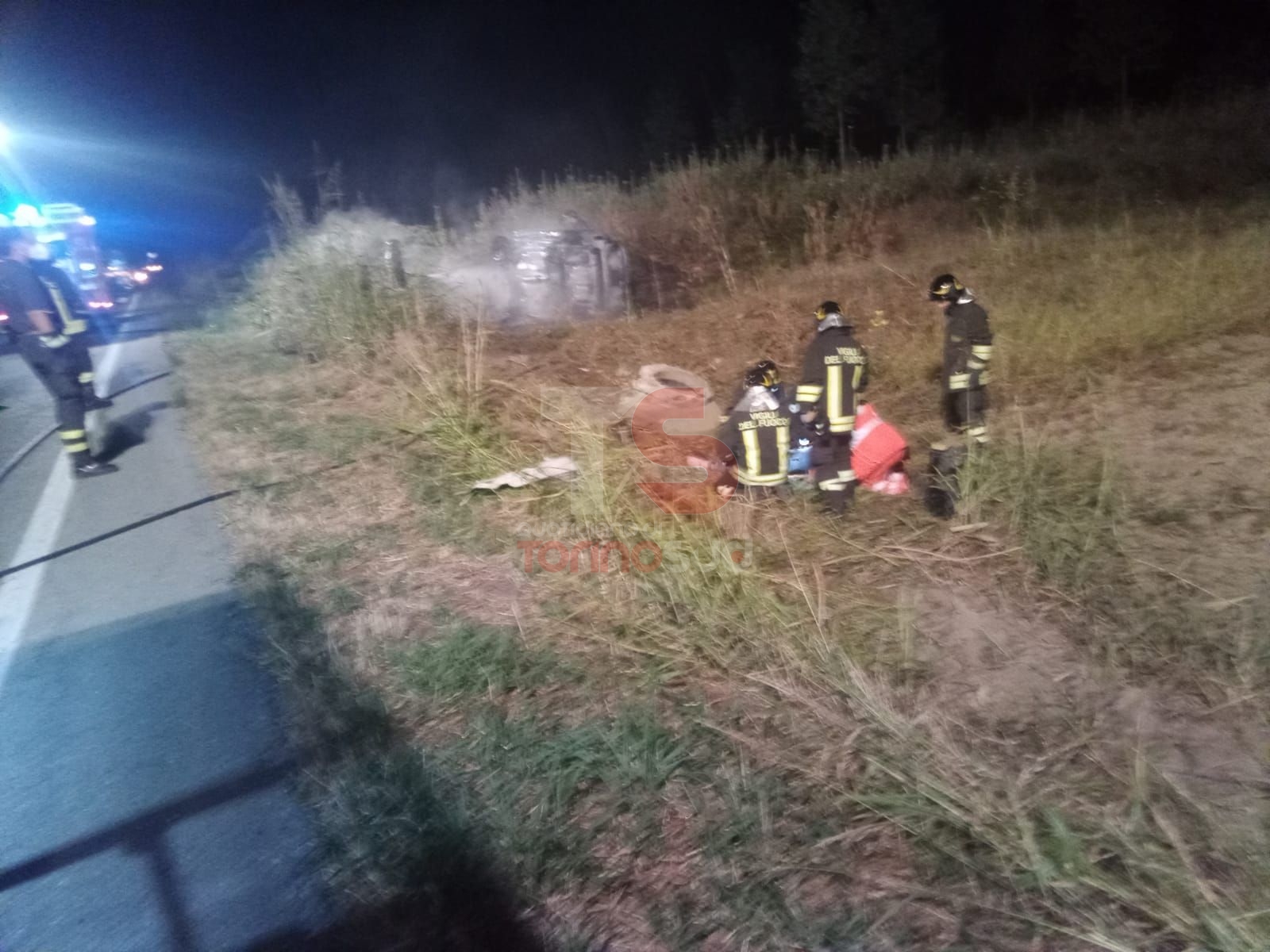 CARIGNANO - Grave incidente sulla provinciale 20: giovane al Cto