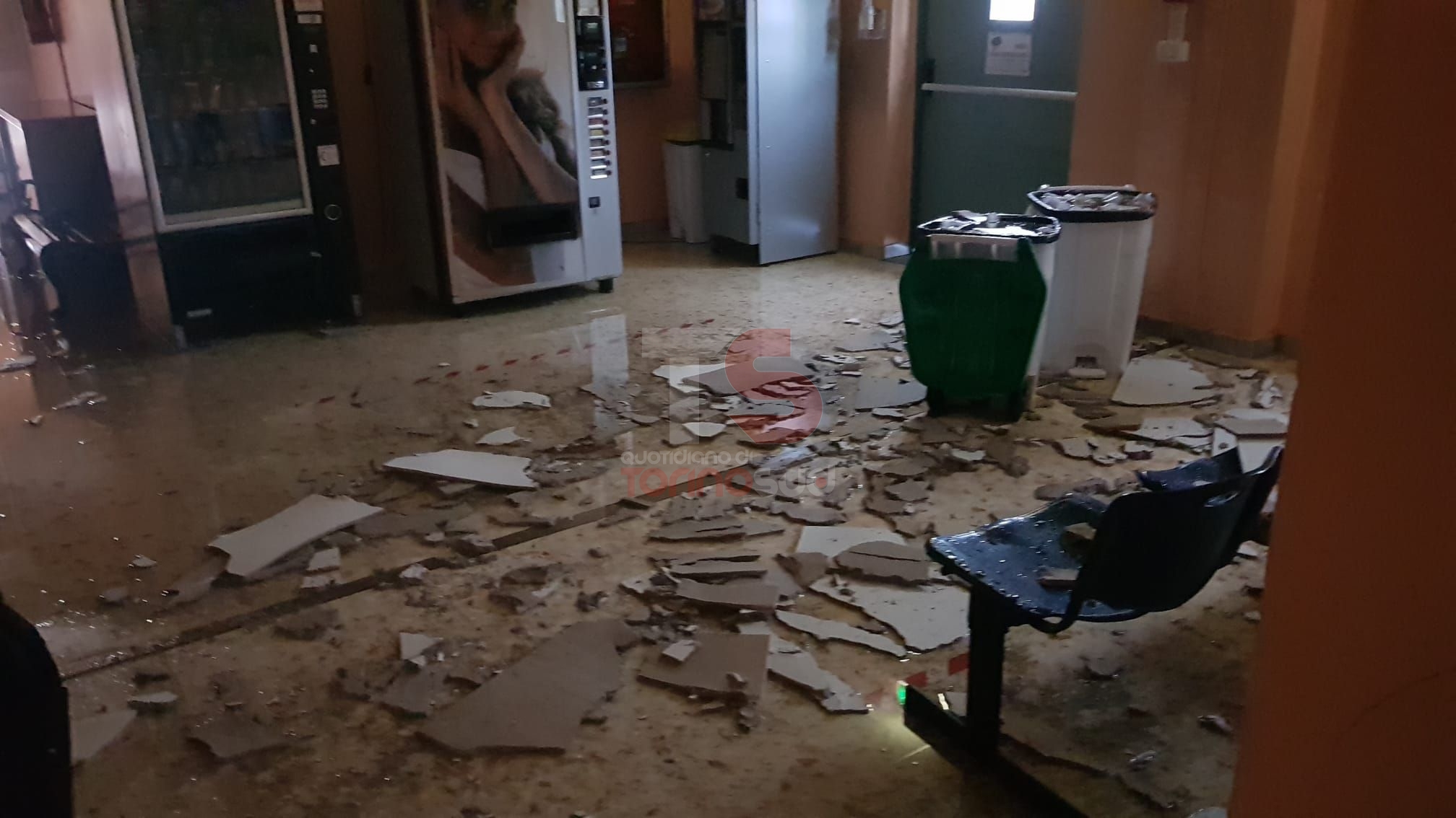 NICHELINO Crolla Il Controsoffitto Dell Enaip La Scuola Professionale