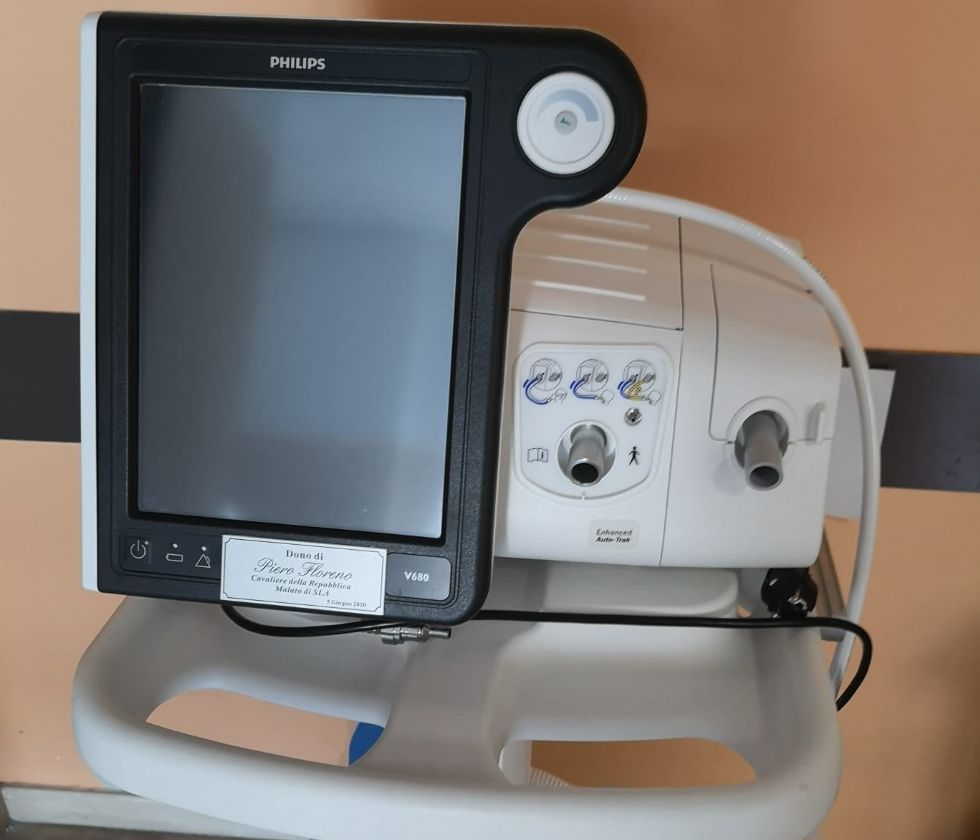 NICHELINO - Comprato e donato il ventilatore polmonare voluto dal malato di sla