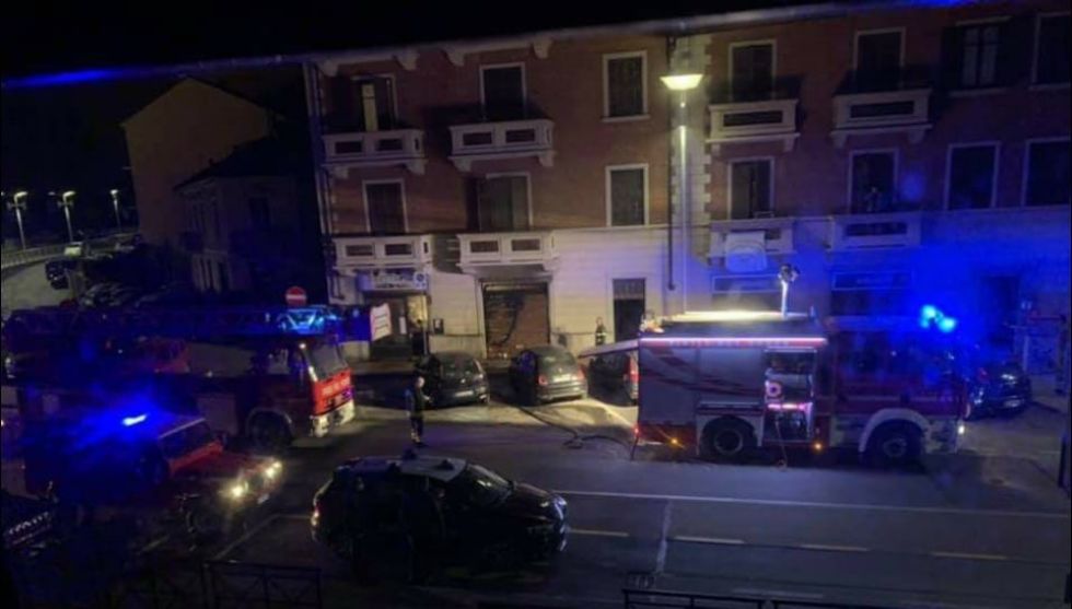 NICHELINO - Doloso l'incendio di venerdì notte al fruttivendolo