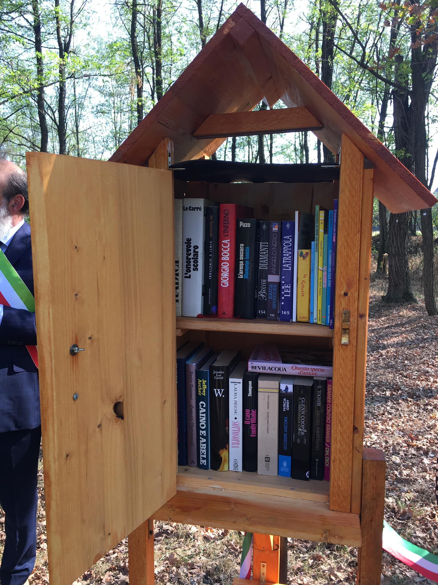 BRUINO Nel Parco Sangone nasce la casetta dei libri