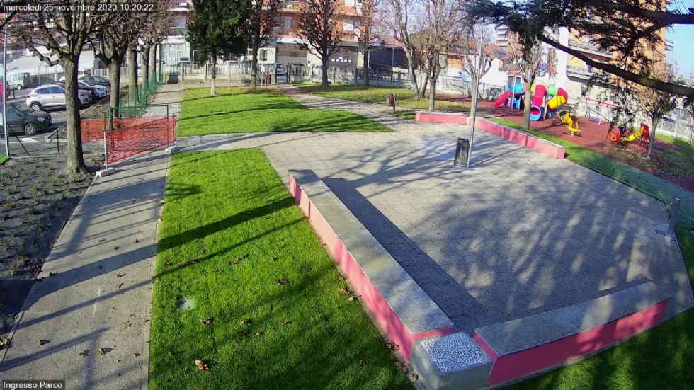 VINOVO - Contrasto al vandalismo: nuove telecamere nei giardini di via Carignano