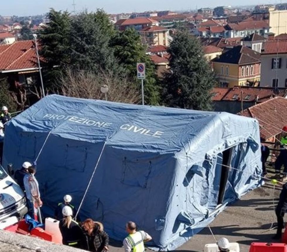 MONCALIERI - Il virus svuota anche il pronto soccorso del Santa Croce: 14 ingressi odierni