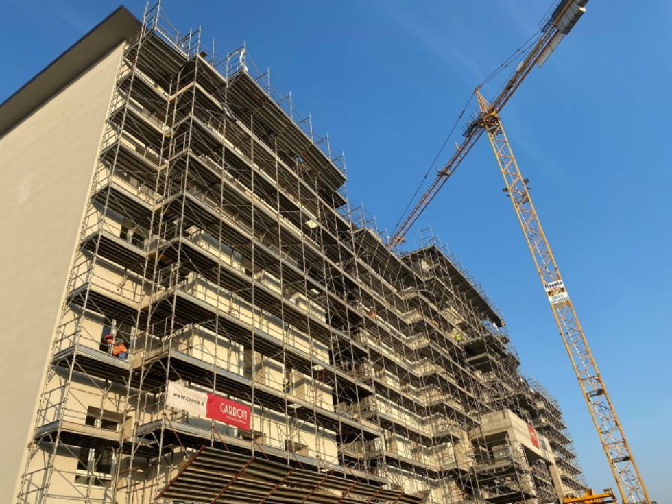 NICHELINO - Riapre il cantiere delle due case di riposo in via Debouchè: ospiteranno malati covid
