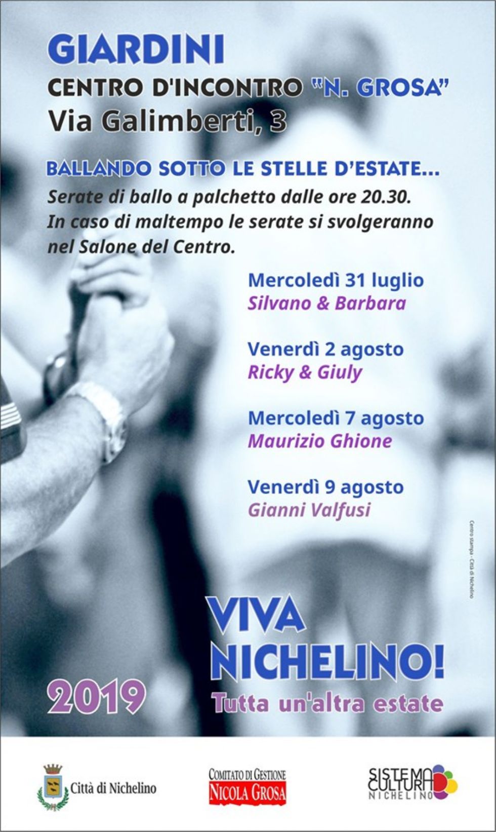 NICHELINO - Ballando sotto le stelle d'estate per Viva Nichelino