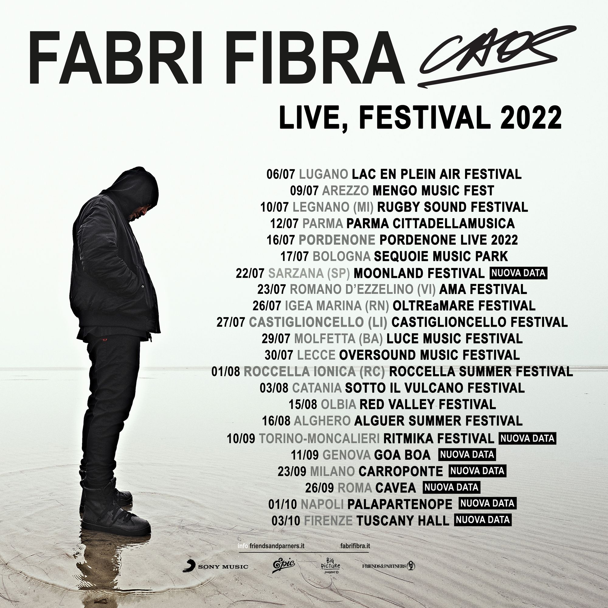 MONCALIERI Fabri Fibra in concerto a Ritmika il 10 settembre unica data piemontese MONCALIERI Fabri Fibra in concerto a Ritmika il 10 settembre unica data piemontese