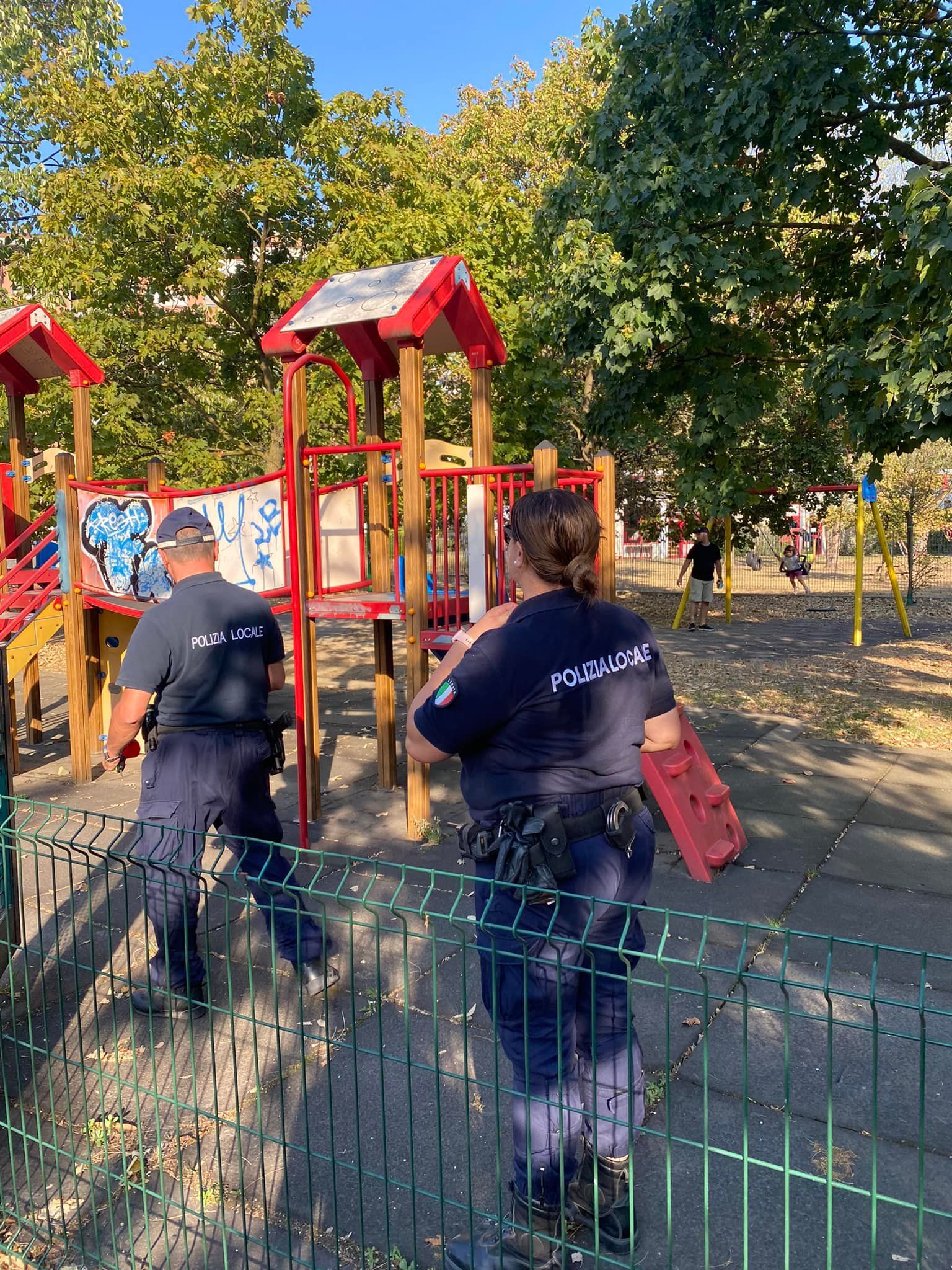 NICHELINO - Nido di vespe sullo scivolo dei bimbi, parchetto sconsigliato ai piccoli