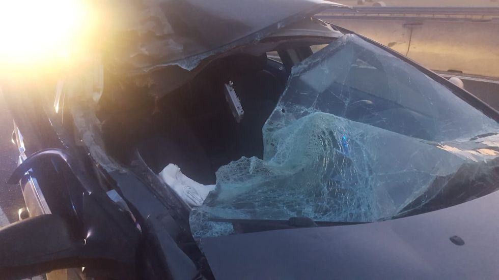 NICHELINO - Incidente in tangenziale all'alba: due feriti