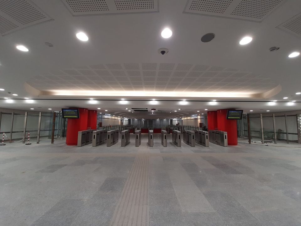 MONCALIERI - Metro Bengasi, le foto della stazione finita. Apre entro il mese